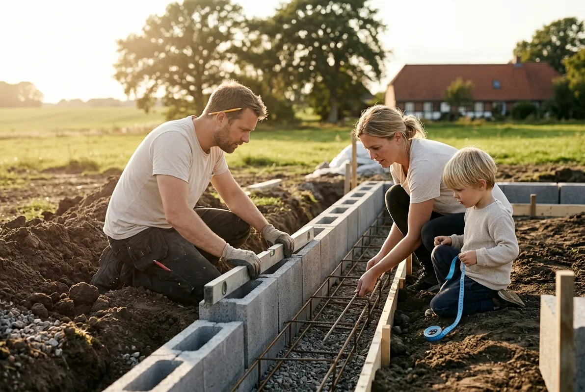 Sådan støber du et fundament: Trin-for-trin guide