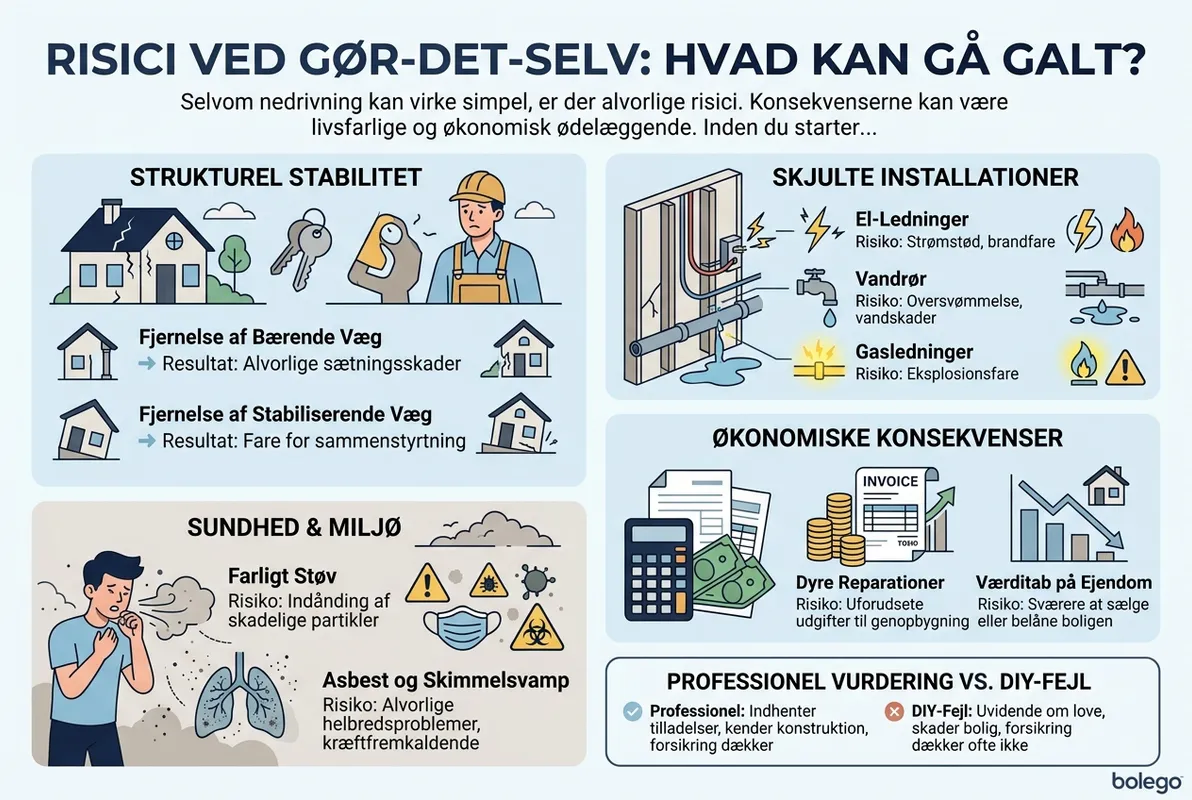 Risici ved gør-det-selv: Hvad kan gå galt?